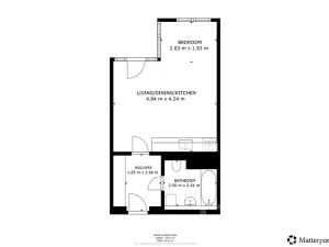 Pronájem bytu 1+kk, Praha - Žižkov, Olgy Havlové, 40 m2