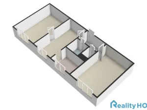 Prodej bytu 3+1, Dražíč, 56 m2