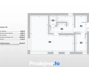 Prodej rodinného domu, Jenštejn, 104 m2