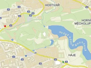 Pronájem bytu 1+kk, Praha - Hostivař, Athénská, 35 m2