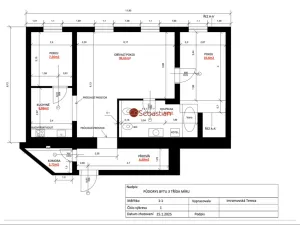 Pronájem kanceláře, Pardubice - Zelené Předměstí, třída Míru, 71 m2