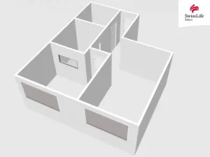 Prodej bytu 2+kk, Pardubice, nábřeží Závodu míru, 41 m2