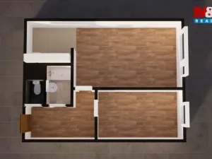 Prodej bytu 2+kk, Mladá Boleslav - Mladá Boleslav II, Jana Palacha, 43 m2