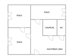 Pronájem bytu 3+kk, Praha - Karlín, Molákova, 56 m2