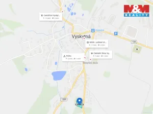 Prodej pozemku pro bydlení, Vyskytná, 1414 m2