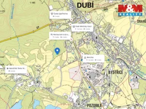 Prodej pozemku pro bydlení, Dubí - Mstišov, 1388 m2