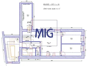 Pronájem bytu 4+kk, Holasice, Brněnská, 75 m2