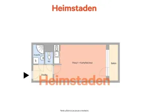 Pronájem bytu 1+kk, Karviná - Hranice, Čsl. armády, 27 m2