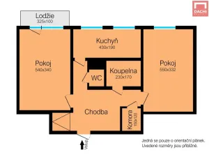 Pronájem bytu 2+1, Prostějov - Vrahovice, sídl. Svornosti, 64 m2