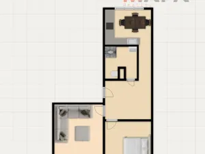 Prodej bytu 2+1, Chomutov, Borová, 60 m2