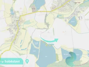 Prodej podílu 1/8 louky, Tučapy, 11561 m2