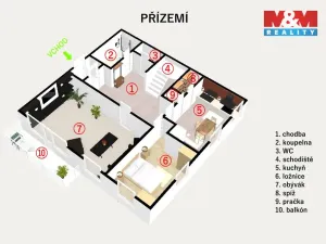 Prodej rodinného domu, Havlíčkův Brod, Mírová, 160 m2