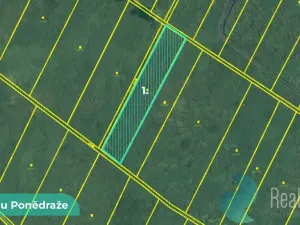 Prodej podílu 1/2 pole, Záblatí, 4195 m2
