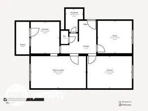 Prodej bytu 3+1, Nišovice, 77 m2