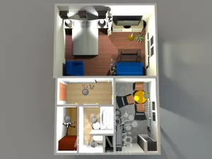 Prodej bytu 1+1, Desná, Krátká, 32 m2