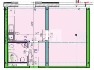 Pronájem bytu 1+1, Česká Lípa, Paní Zdislavy, 34 m2