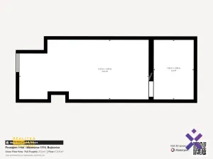 Pronájem rodinného domu, Bojkovice, Mánesova, 26 m2