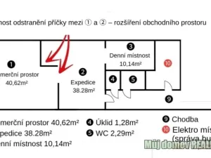 Pronájem obchodního prostoru, Praha - Kunratice, Dobronická, 79 m2