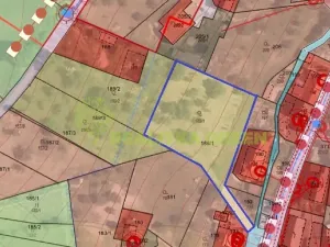 Prodej zahrady, Fryšták, 1898 m2