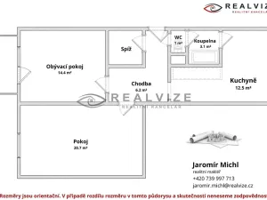 Prodej bytu 2+1, České Budějovice, Pekárenská, 63 m2