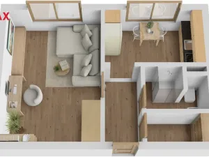 Prodej bytu 1+1, Trutnov - Horní Staré Město, Rozmarýnová, 32 m2