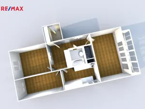 Pronájem bytu 3+1, Havířov - Podlesí, Jurije Gagarina, 72 m2