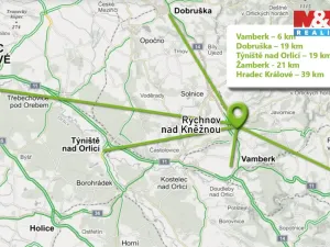 Pronájem bytu 2+kk, Rychnov nad Kněžnou, Javornická, 57 m2