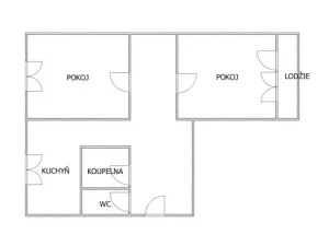 Prodej bytu 2+1, Ostrava - Svinov, Evžena Rošického, 60 m2