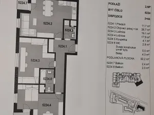 Prodej bytu 3+kk, Praha - Letňany, Miroslava Hajna, 92 m2