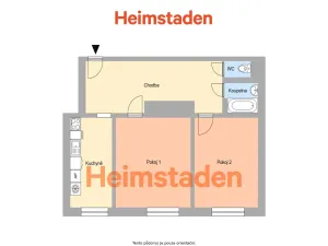 Pronájem bytu 2+1, Havířov - Šumbark, nám. T. G. Masaryka, 62 m2