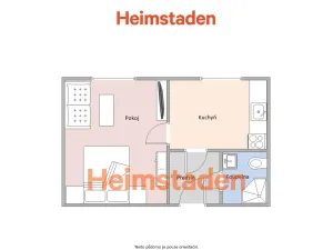 Pronájem bytu 1+1, Havířov - Šumbark, Opletalova, 27 m2