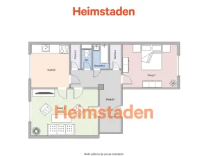 Pronájem bytu 2+1, Karviná - Nové Město, Urxova, 57 m2