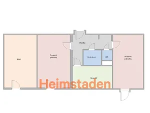 Pronájem obchodního prostoru, Karviná - Ráj, Školská, 72 m2