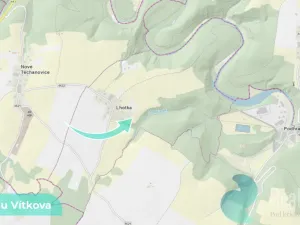 Prodej podílu 1/4 louky, Vítkov, 2776 m2