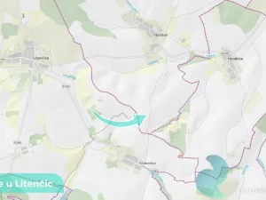 Prodej podílu 1/2 pole, Hoštice, 729 m2