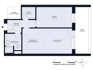 Prodej bytu 2+kk, České Budějovice - České Budějovice 2, České Vrbné, 52 m2