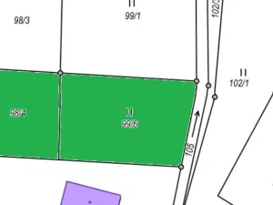 Prodej pozemku pro bydlení, Ústí nad Labem, 952 m2