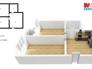 Pronájem bytu 2+kk, Praha - Vinohrady, Boleslavská, 48 m2