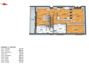 Prodej rodinného domu, Předboj, K Parku, 285 m2