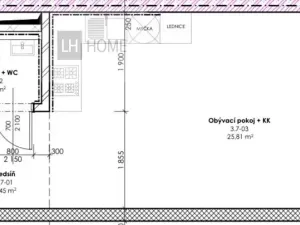 Prodej bytu 1+kk, Brno, Páteřní, 33 m2