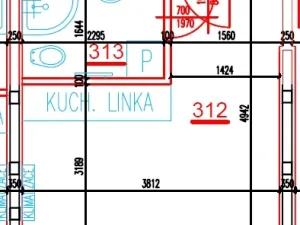 Pronájem bytu 1+kk, Brno - Pisárky, Hlinky, 19 m2