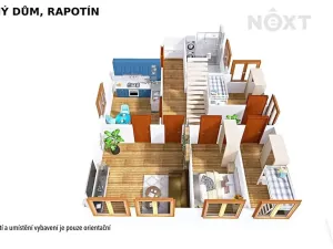 Pronájem rodinného domu, Rapotín, Jesenická, 177 m2