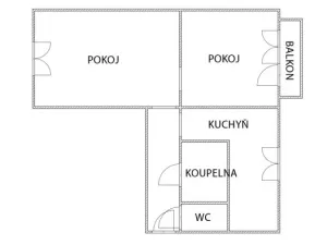 Prodej bytu 2+1, Teplice, Buzulucká, 54 m2