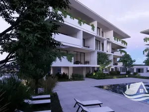 Prodej bytu 1+1, Pafos, Kypr, 52 m2