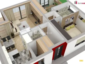 Prodej rodinného domu, Troubky-Zdislavice - Zdislavice, 100 m2