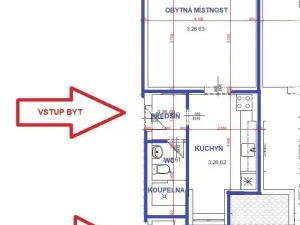 Pronájem bytu 1+1, Libochovice, Rokycanova, 33 m2