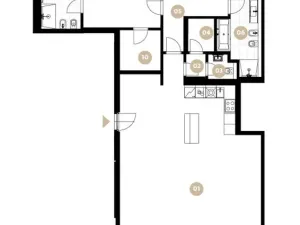Pronájem bytu 4+kk, Praha - Smíchov, Holečkova, 207 m2