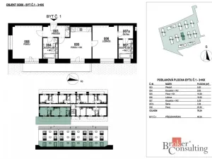 Prodej bytu 3+kk, Ostrava - Moravská Ostrava, Cihelní, 79 m2
