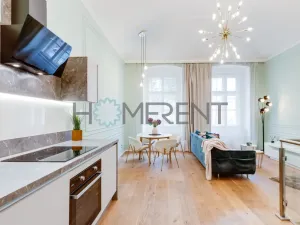 Pronájem bytu 2+kk, Praha - Karlín, Peckova, 86 m2