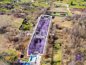 Prodej pozemku, Bojkovice, 1943 m2